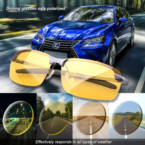 Safe Driving Glasses Anti-Glare At Night Anti-Glare During The Day