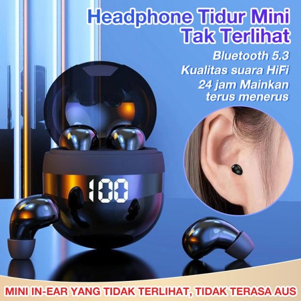 Headphone Tidur Mini Tak Terlihat