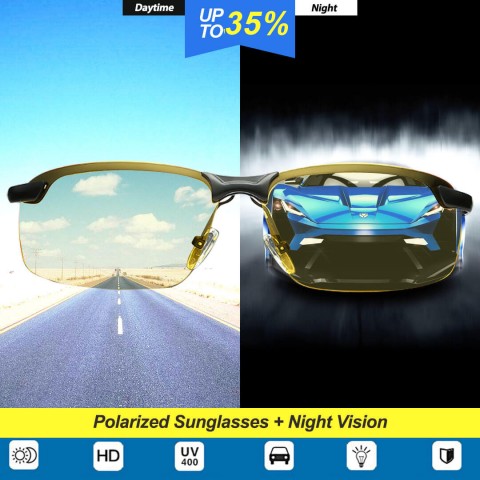 Safe Driving Glasses Anti-Glare At Night Anti-Glare During The Day