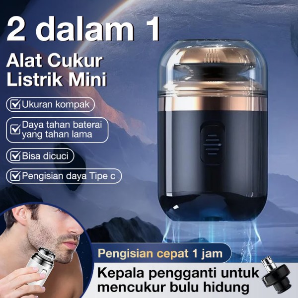 Alat Cukur Listrik Mini 2 in 1..