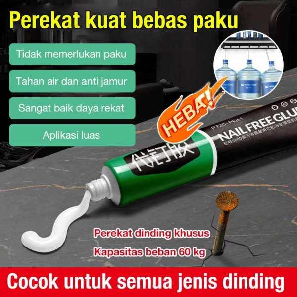 Perekat kuat anti air bebas paku