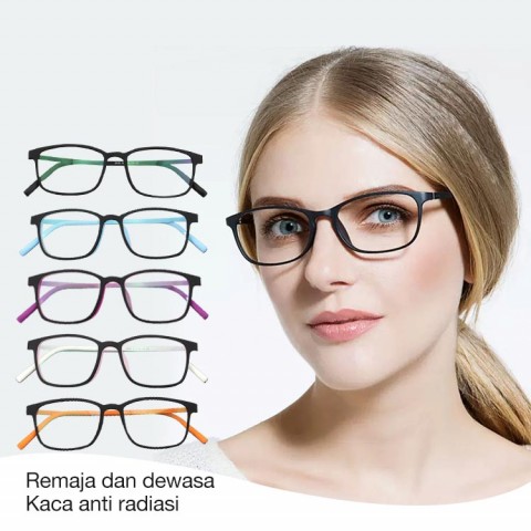 Kacamata anti-cahaya biru dewasa seri Dazzle