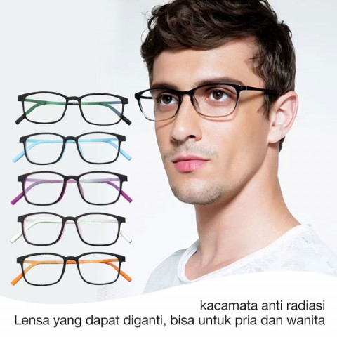 Kacamata anti-cahaya biru dewasa seri Dazzle