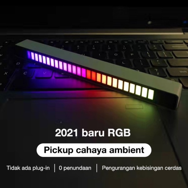 TINGKAT MUSIK 2021 Cahaya Sekitar Pengambilan Suara RGB Baru