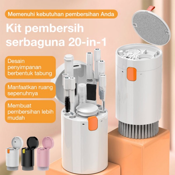 Kit pembersih serbaguna 20-in-1..