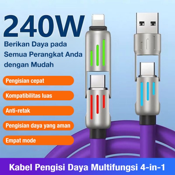 Kabel Pengisian Daya 4-in-1