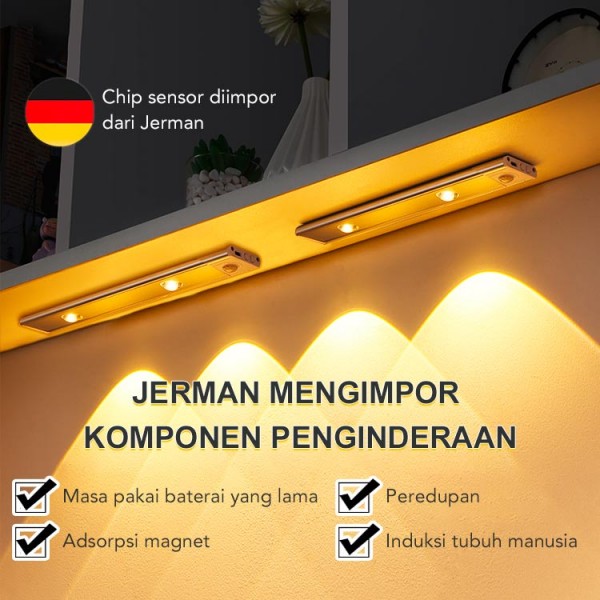 Lampu Lemari Sensor Gerak LED