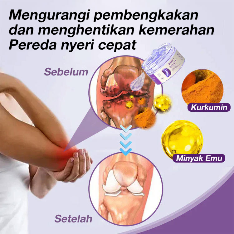 Promosi Idul Adha-Gel Pijat Pereda Sakit yang Menenangkan - Sempurna untuk nyeri sendi/nyeri otot/tenosinovitis/kesemutan pada jari!