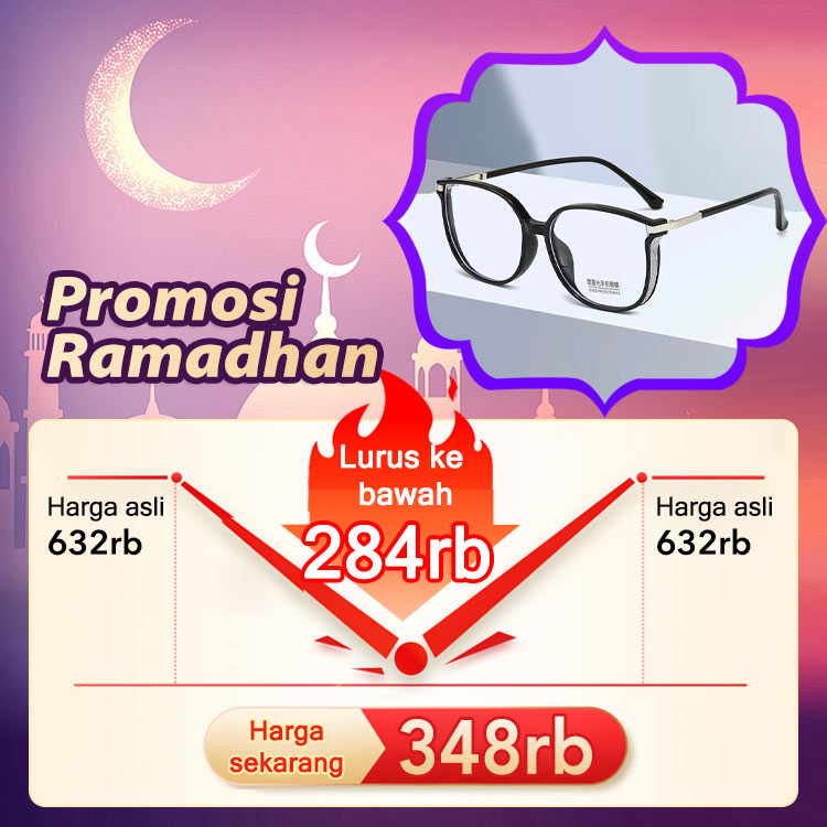 Promosi Ramadhan-Kacamata baca anti-cahaya biru definisi tinggi bingkai besar baru yang modis-Amati dunia dengan jelas dengan mata modis