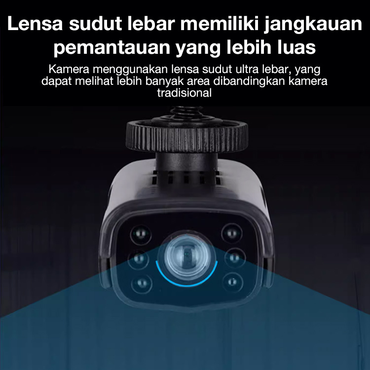 Garansi satu tahun - Kamera Mini - Rekam kapan saja, di mana saja - Sempurna untuk perekaman olahraga, perekaman video rumahan, perekaman video game, perekaman video keamanan dan lalu lintas, dll.